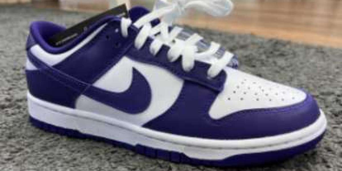 Vibrant Nike Dunk Low Court Purple