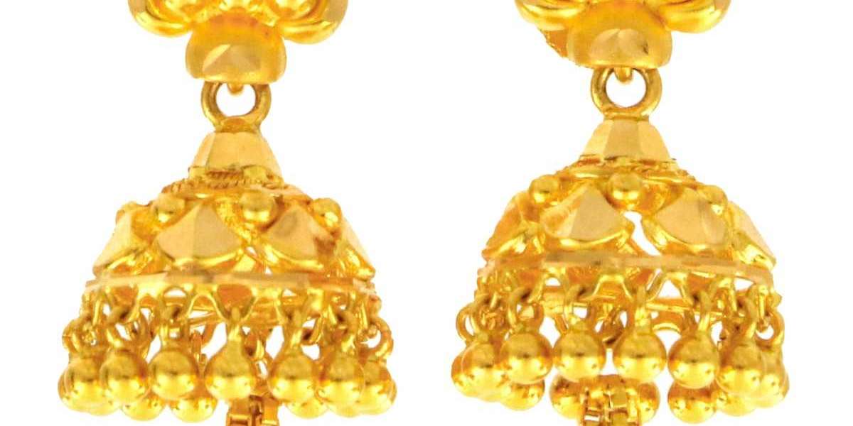 The Exquisite Charm of 22ct Gold Jhumka Earrings: A Celebration of Tradition and Opulence