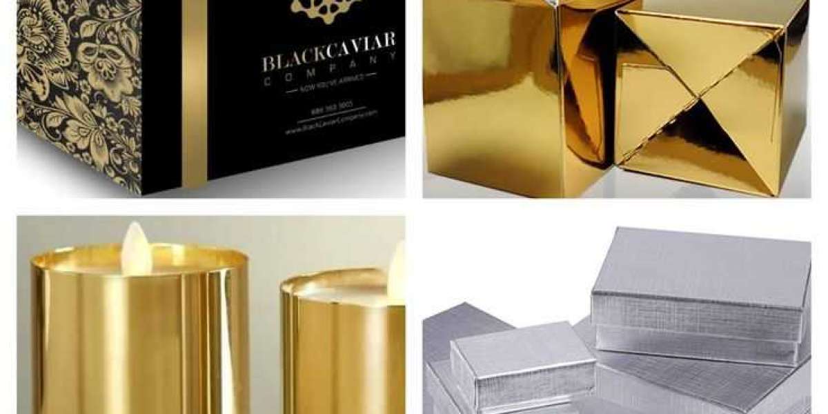 Luxury Custom Gold Foil Boxes | Elevate Your Brand