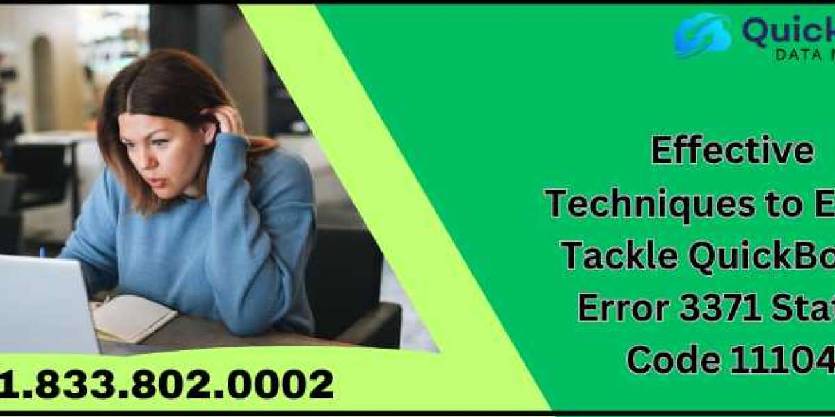 Effective Techniques to Easily Tackle QuickBooks Error 3371 Status Code 11104